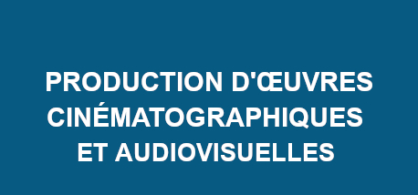 production d'oeuvres cinématographiques et audiovisuelles